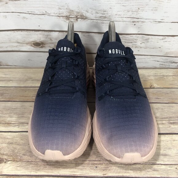 Nobull Gradient Ripstop Shoes Womens Size 8.5 Athletic Running Jogging Purple - Picture 4 of 11